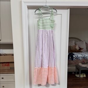 Striped Multicolor In February Maxi